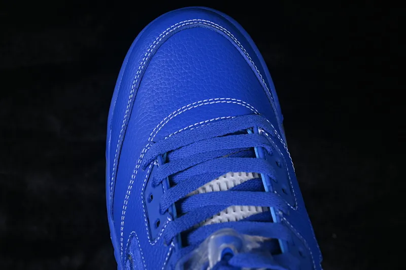 All categories Air Jordan Jordan series basketball shoes Air Jordan 5 Awake NY x Air Jordan 5 Retro AJ5 Joe 5 racing blue DV4982-400